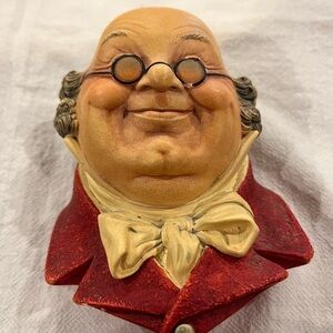 Bosson Chalkware Decorative Head